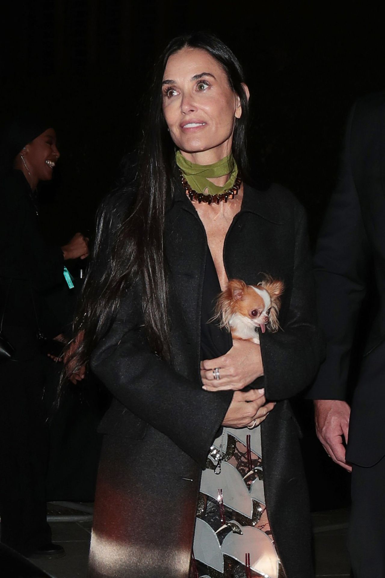 Demi Moore at Gucci Cruise 2025 Fashion Show in London 05132024