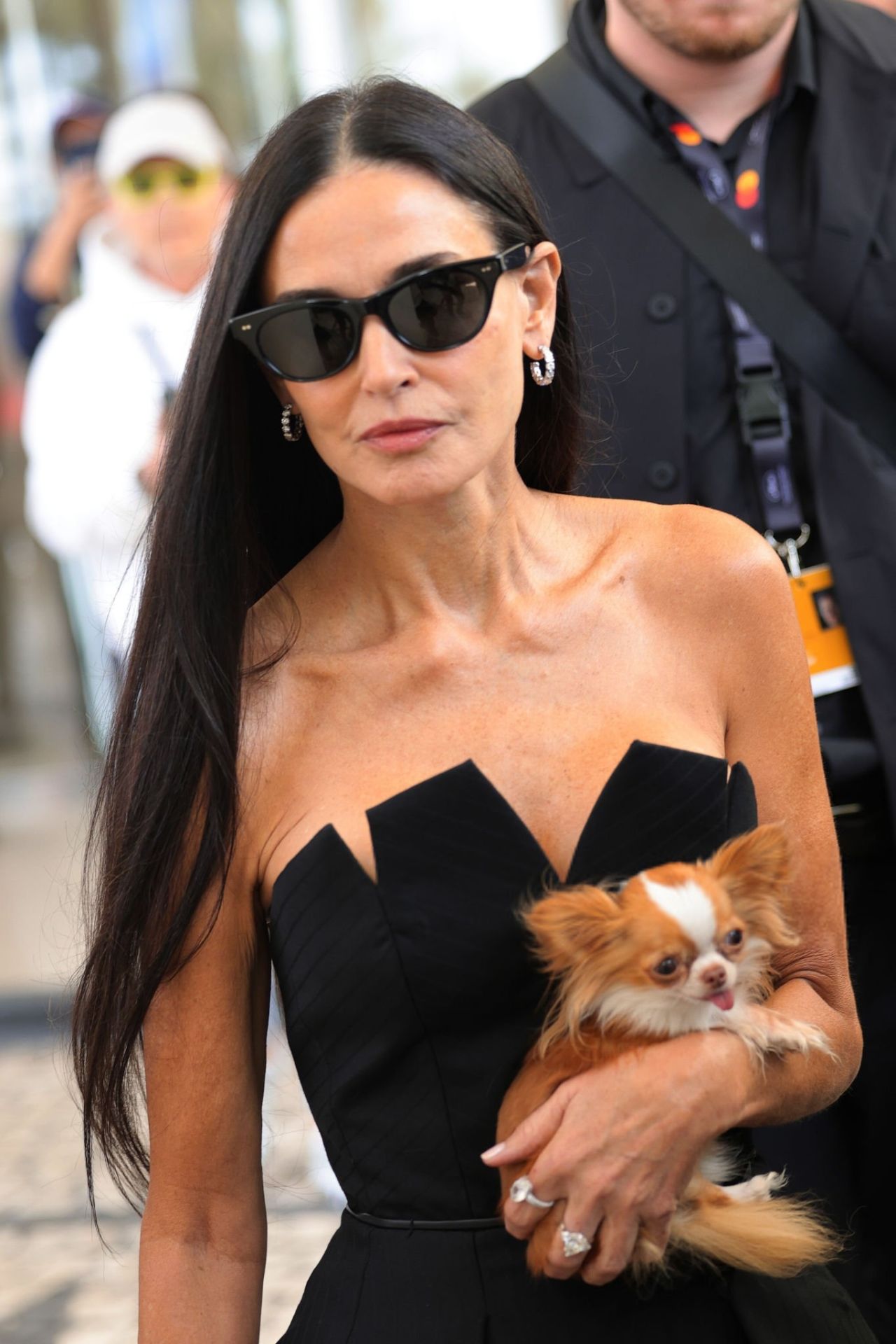 Demi Moore at Hotel Martinez in Cannes 05192024 • CelebMafia