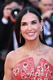 Demi Moore at "Kinds Of Kindness" Premiere at Cannes Film Festival