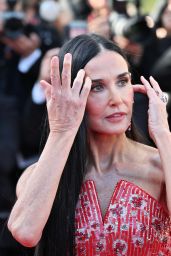 Demi Moore at "Kinds Of Kindness" Premiere at Cannes Film Festival