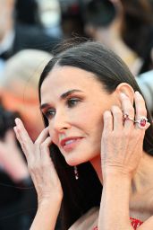 Demi Moore at "Kinds Of Kindness" Premiere at Cannes Film Festival