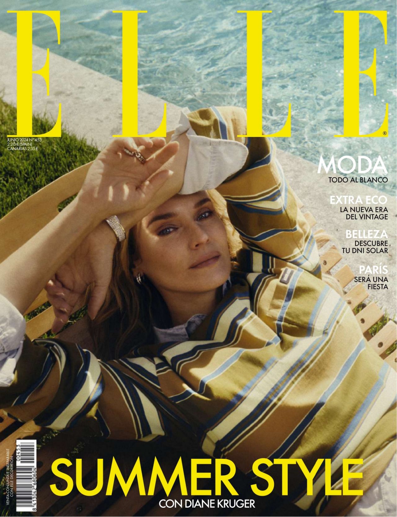 Diane Kruger - ELLE Magazine Spain June 2024 Issue • CelebMafia