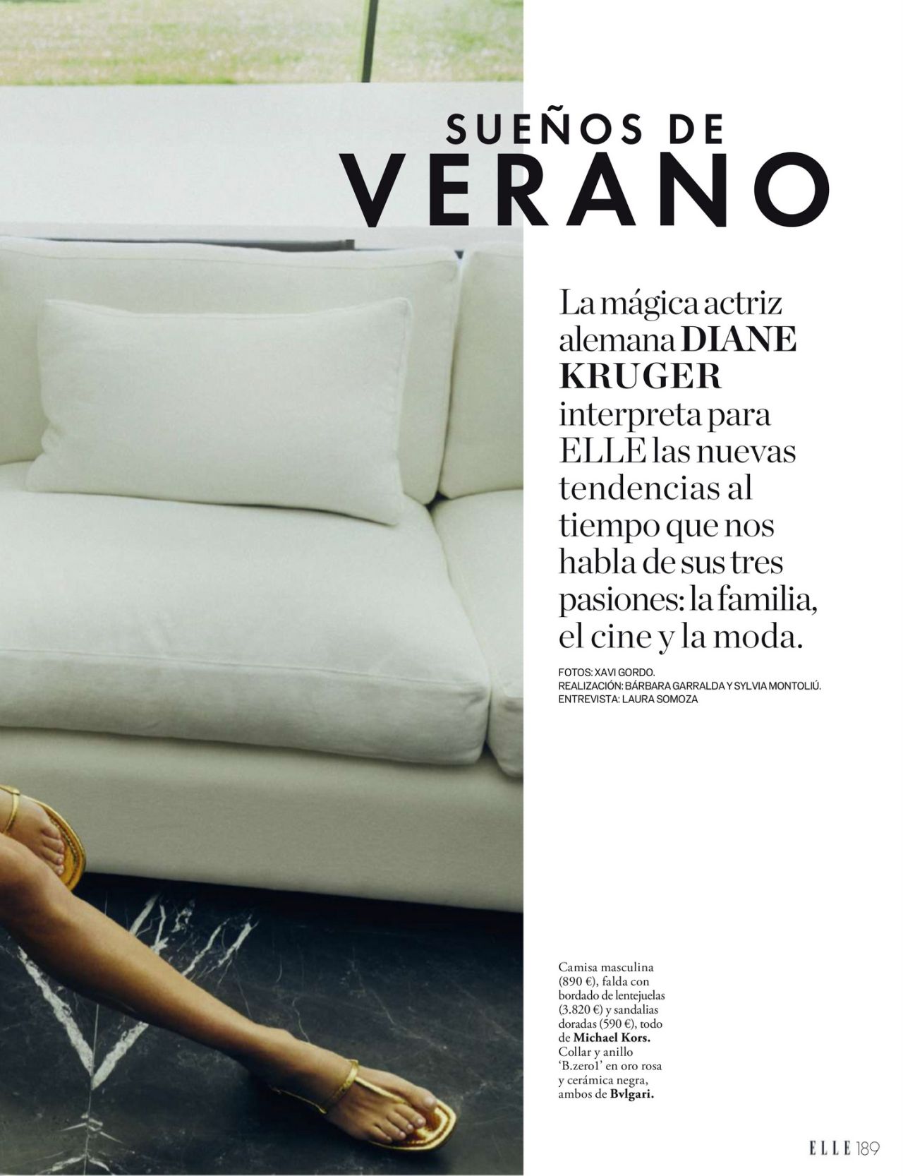 Diane Kruger - ELLE Magazine Spain June 2024 Issue • CelebMafia