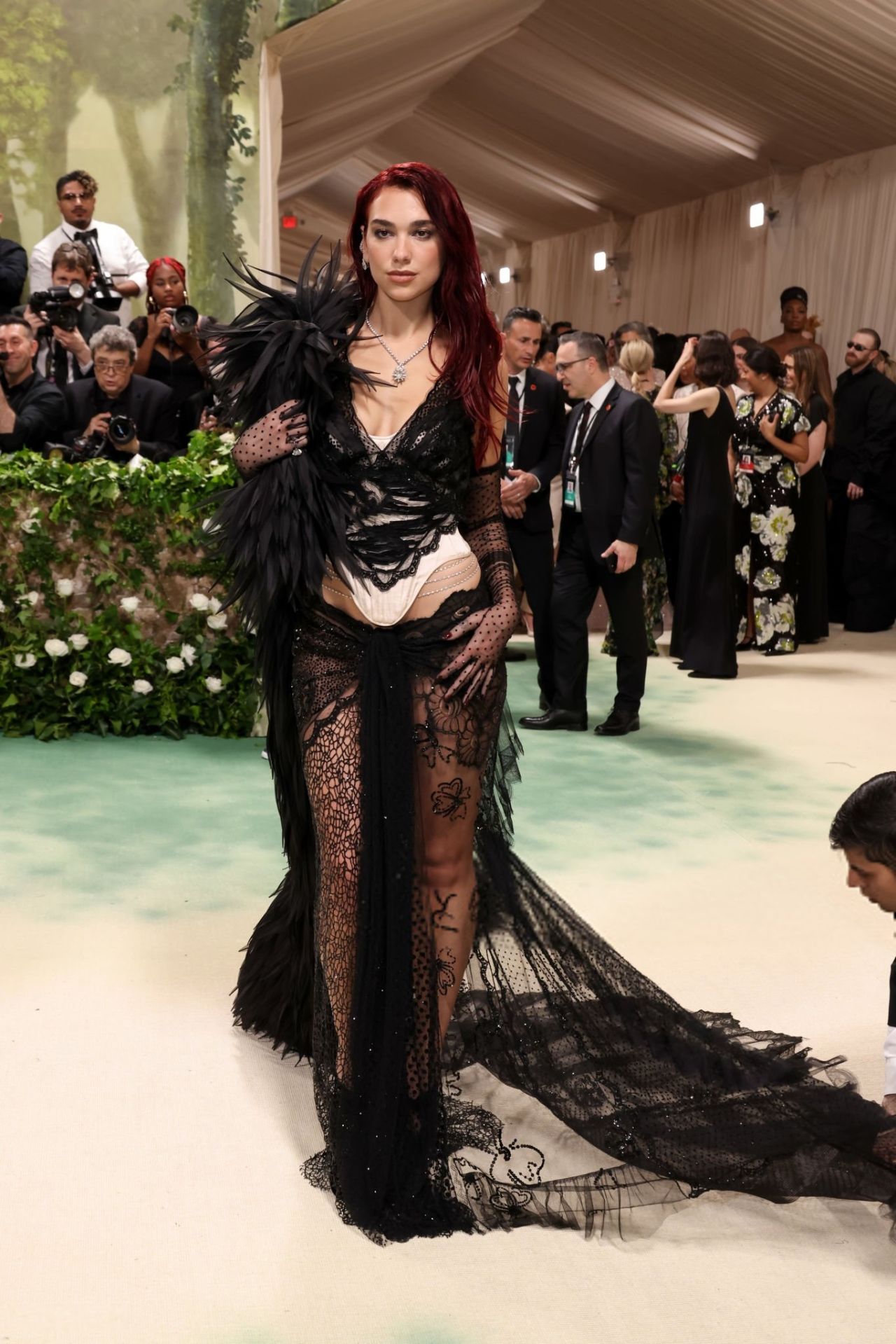 Dua Lipa at Met Gala 2024 • CelebMafia