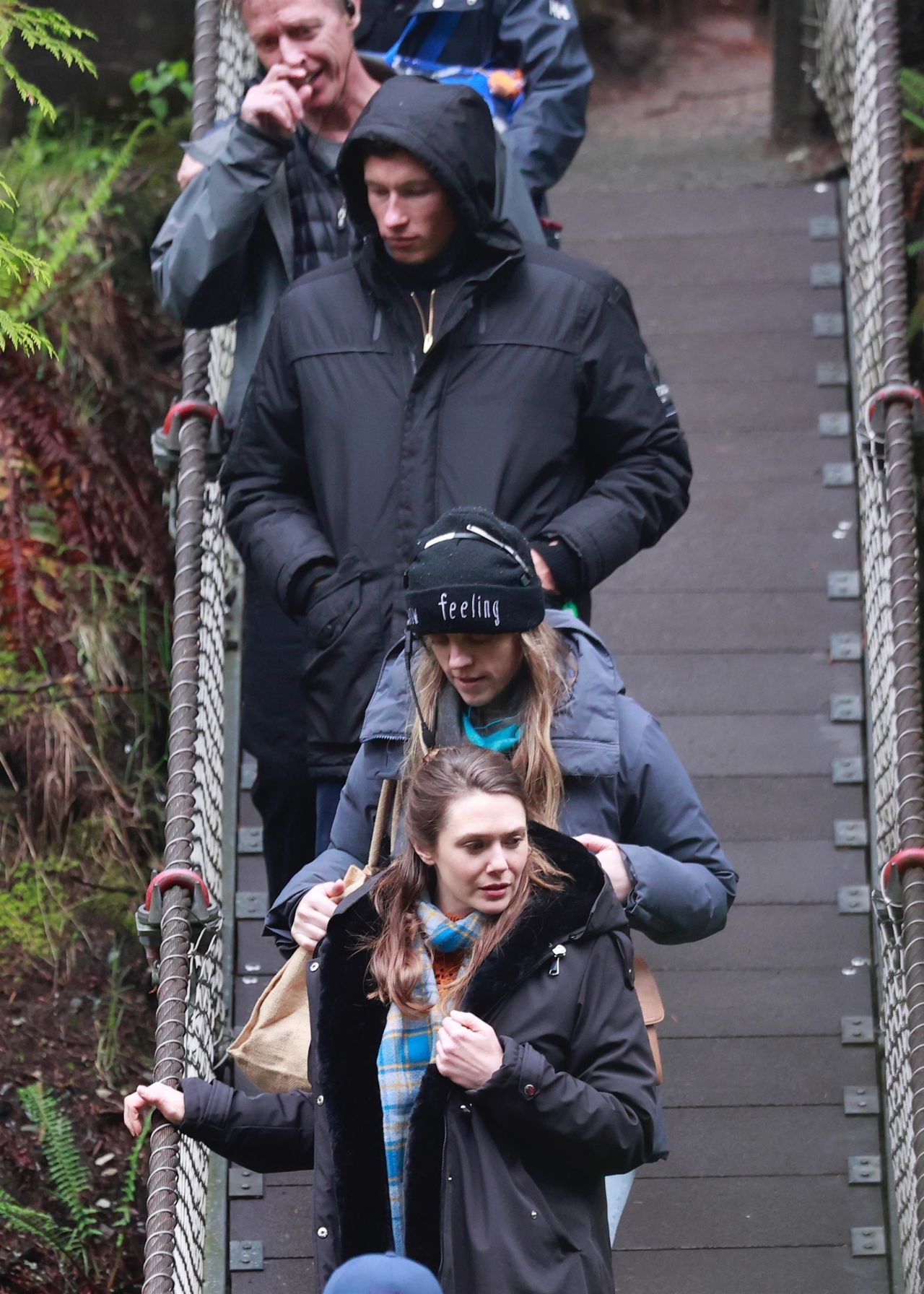 <b>Elizabeth</b> <b>Olsen</b> and Callum Turner Out in Vancouver 05-27-2024.