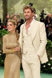 Elsa Pataky and Chris Hemsworth at Met Gala 2024