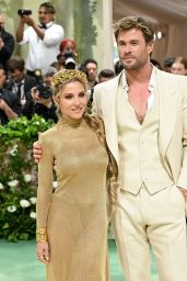 Elsa Pataky and Chris Hemsworth at Met Gala 2024