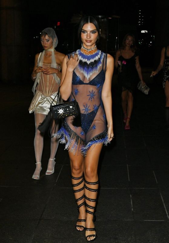 Emily Ratajkowski at Met Gala After Party in New York 05-06-2024