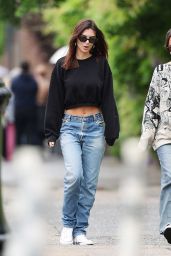 Emily Ratajkowski in Casual Outfit in New York 05-15-2024