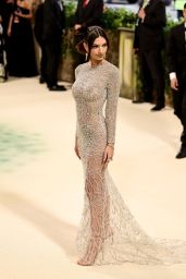 Emily Ratajkowski Stuns in Sheer Versace Gown at 2024 Met Gala