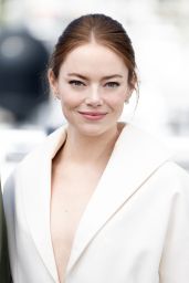 Emma Stone at "Kinds Of Kindness" Photocall in Cannes 05-18-2024