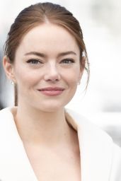 Emma Stone at "Kinds Of Kindness" Photocall in Cannes 05-18-2024