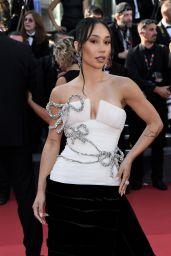 Eva Gutowski at “Emilia Perez” Red Carpet at Cannes Film Festival 05-18-2024