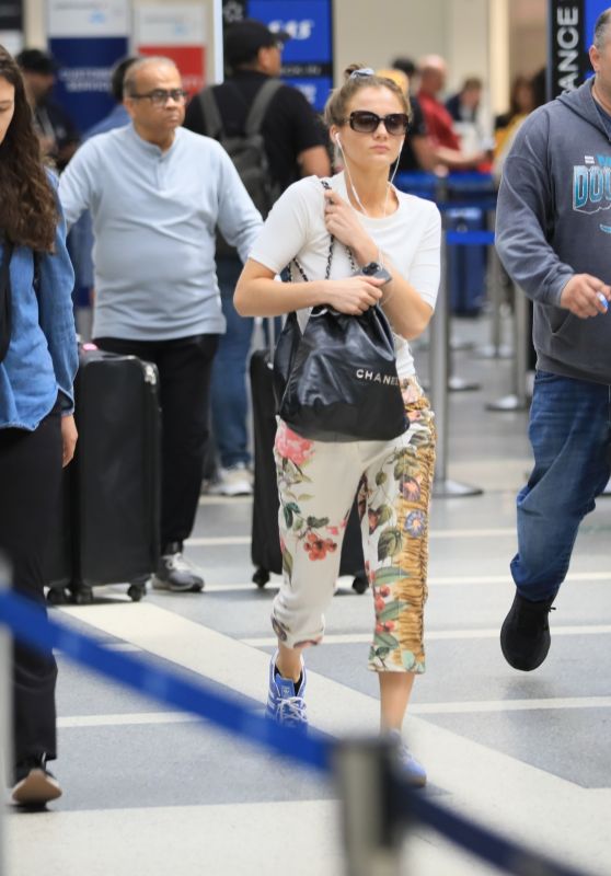 Freya Allan at LAX in LA 05-04-2024