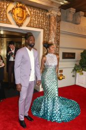Gabrielle Union and Dwyane Wade Leave Their Hotel for The 2024 Met Gala in New York 05-06-2024