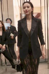 Gao Yuanyuan out in Midtown in New York 04-30-2024