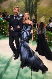 Georgina Chapman and Adrien Brody at Met Gala 2024