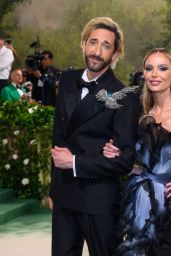 Georgina Chapman and Adrien Brody at Met Gala 2024