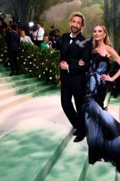 Georgina Chapman and Adrien Brody at Met Gala 2024