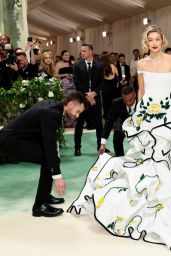 Gigi Hadid in Floral Gown at 2024 Met Gala