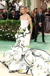 Gigi Hadid in Floral Gown at 2024 Met Gala