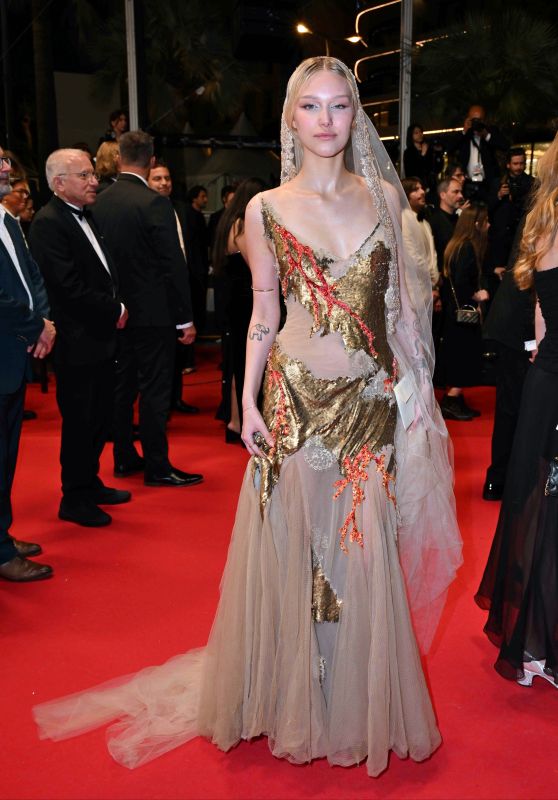 Grace VanderWaal at “Megalopolis” Red Carpet at Cannes Film Festival 05-16-2024