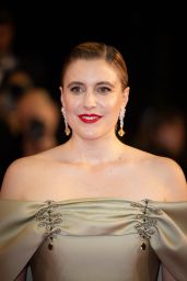 Greta Gerwig at "The Shrouds" Premiere at Cannes Film Festival 05-20-2024