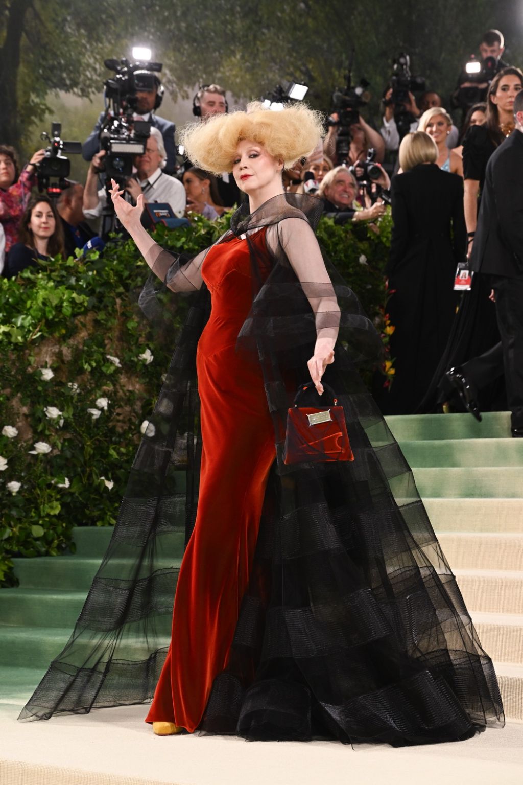 Gwendoline Christie at Met Gala 2024 • CelebMafia