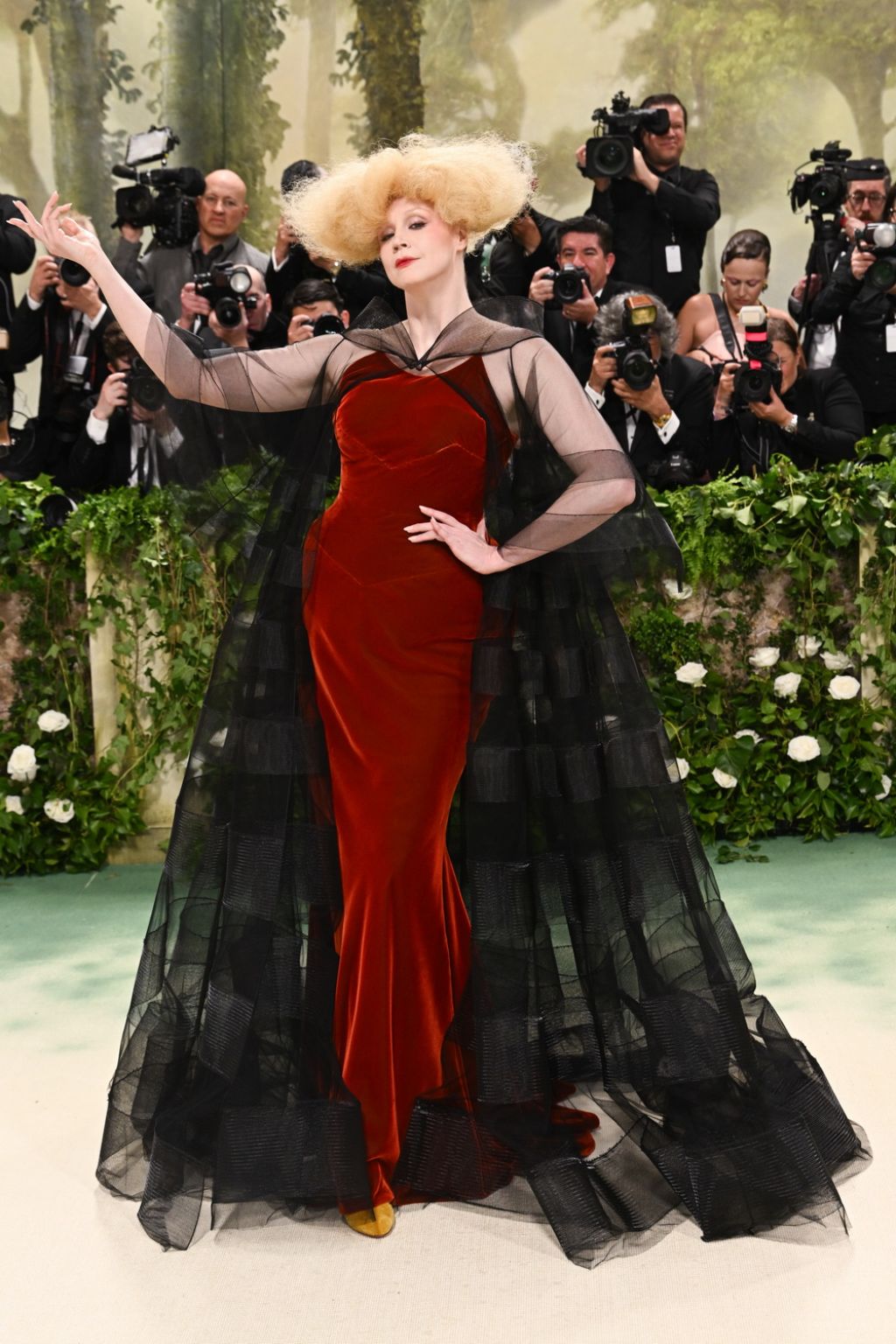 Gwendoline Christie at Met Gala 2024 • CelebMafia