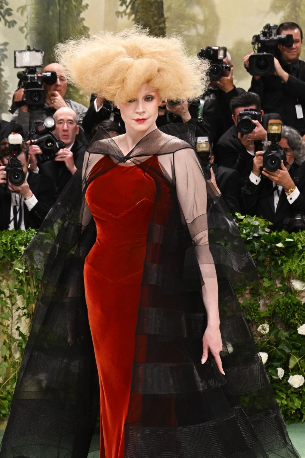 Gwendoline Christie at Met Gala 2024 • CelebMafia