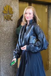Hannah Einbinder Leaving the NBC Studios in New York 05-02-2024