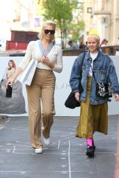 Hannah Waddingham Shops at Stella McCartney in New York 05-02-2024