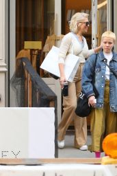 Hannah Waddingham Shops at Stella McCartney in New York 05-02-2024