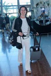 Irène Jacob Arriving at Nice Airport 05-18-2024