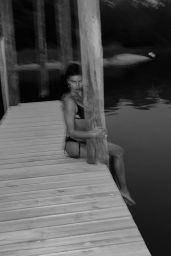 Irina Shayk in Black Bikini 05-27-2024