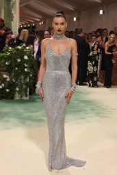 Irina Shayk Stuns in Swarovski Crystal-Encrusted Gown at 2024 Met Gala