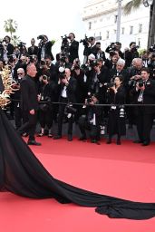 Iris Mittenaere at "Furiosa: A Mad Max Saga" Red Carpet at Cannes Film Festival