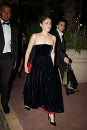 Isabelle Fuhrman Arrives at Luca on the Croisette For an After Party in Cannes 05-19-2024