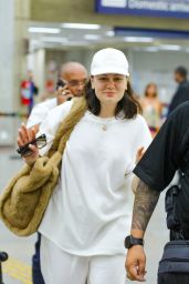 Jessie J Arriving at Galeao Airport in Rio de Janeiro 05-01-2024