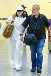 Jessie J Arriving at Galeao Airport in Rio de Janeiro 05-01-2024