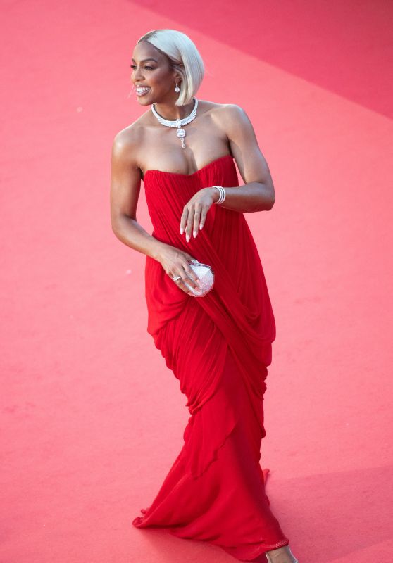 Kelly Rowland at “Marcello Mio” Red Carpet at Cannes Film Festival 05-21-2024