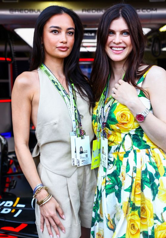 Kelsey Merritt and Alexandra Daddario at F1 Grand Prix of Monaco 05-26-2024