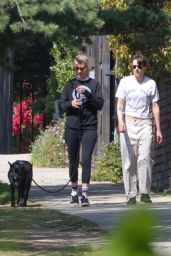 Kristen Stewart and Dylan Meyer Out in Los Angeles 04-30-2024