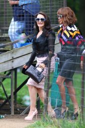 Kristin Davis and Nicole Ari Parker at "And Just Like That" Set in Central Park in NY 05-13-2024