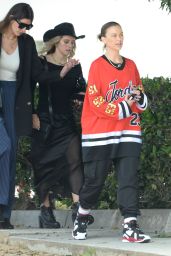 Lala Kent Wearing Michael Jordan Attire Leaving Her Office in Culver City 05-22-2024
