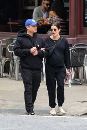 Lea Michele and Her Husband Zandy Reich Out in New York 05-17-2024