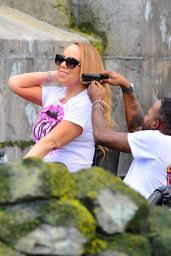 Mariah Carey at Universal Studios Islands of Adventure in Orlando 05-01-2024