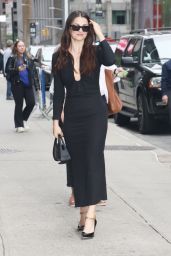 Marisa Abela Arrives for The Late Show With Stephen Colbert in New York 05-09-2024