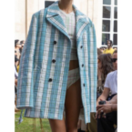 Marni Spring 2024 Tartan Coat