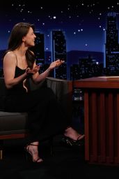 Melissa Benoist at Jimmy Kimmel Live 04-30-2024